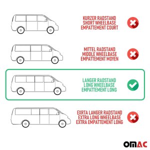 Ford Transit Roof Rails - Omac - Sport - Black - 2015-2025